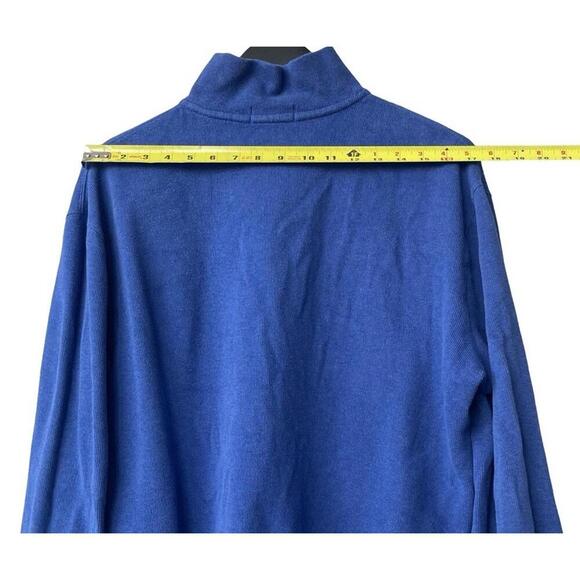 Polo Ralph Lauren Men's Navy Quarter Zip size L - Picture 4 of 7
